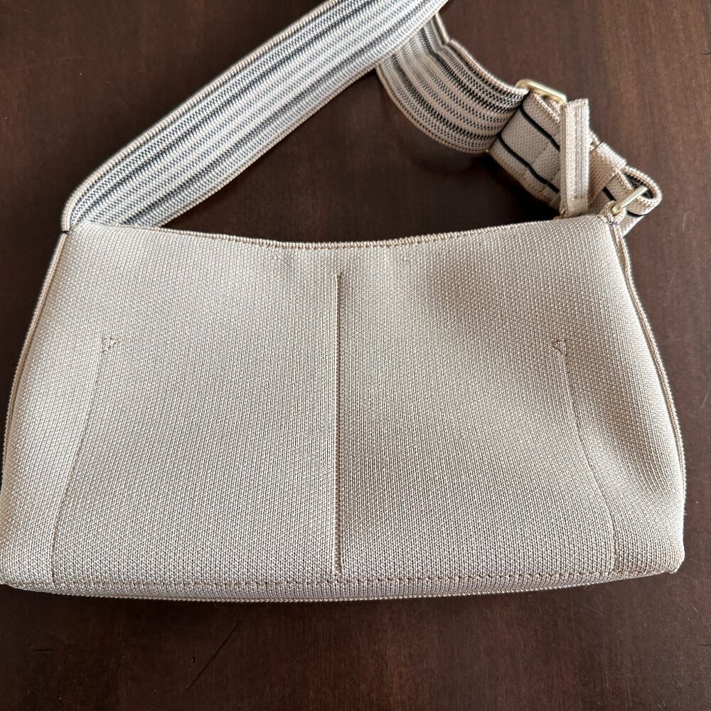Rothy's The Casual Crossbody in Parchment